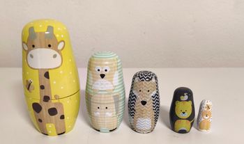 Boîtes gigognes animaux