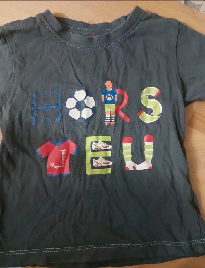 T shirt foot hors jeu