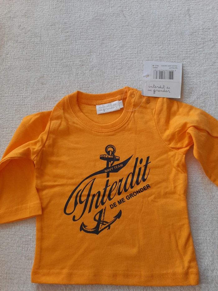 Tee shirt neuf original 6 mois