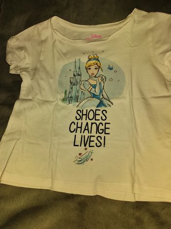 Maillot manches courtes Cendrillon