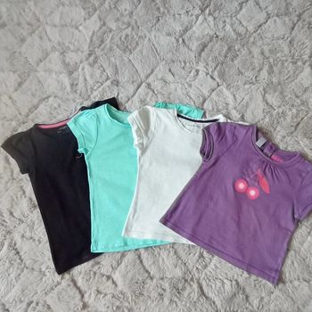 Lot de t-shirt MC 3 ans 🌹 Orchestra/ Okaïdi 🌹 très bon état