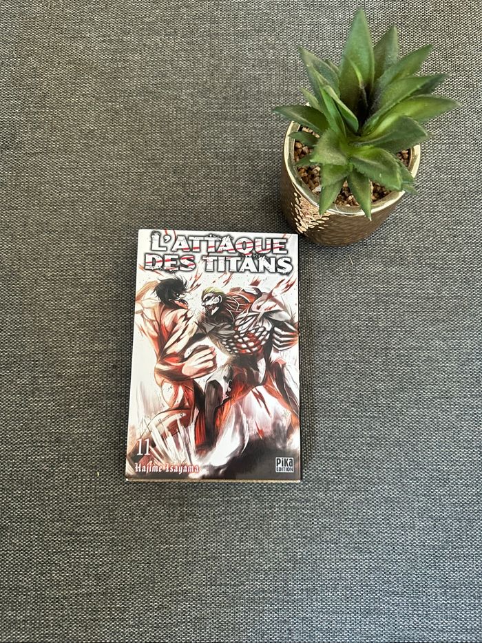 Mangas L’attaque des Titans tome 11