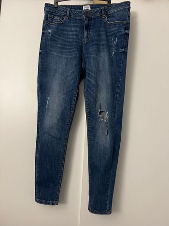 Jean skinny destroy bleu Kiabi