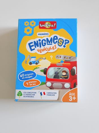 Énigmes ? Véhicules bioviva complet 