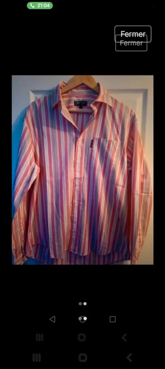 Chemise eden park taille l très bonne état