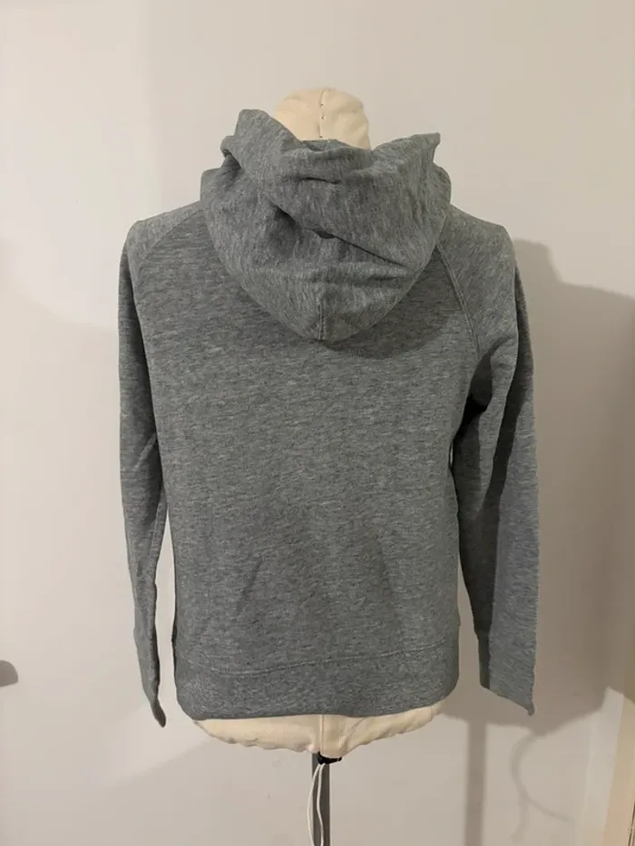 Sweat à capuche Levi’s gris logo rouge - taille XS - photo numéro 2