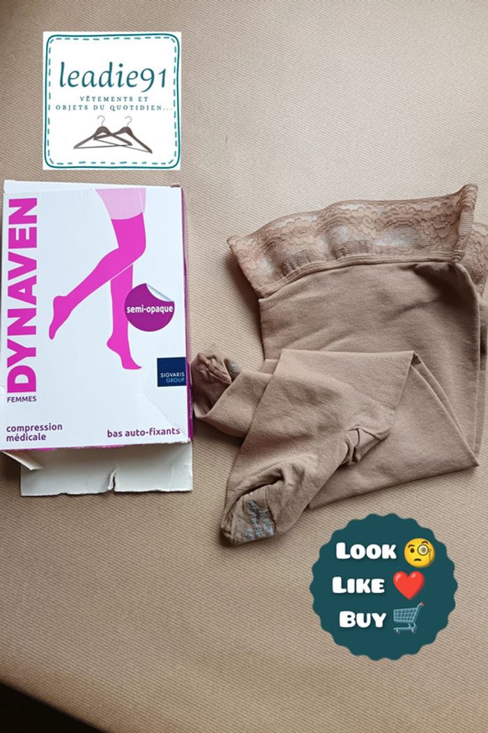 paire de bas de contention Dynaven femme XL Neuf