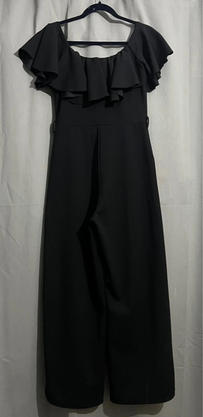 Combinaison femme noire taille unique comme neuve juste lavé - photo numéro 2