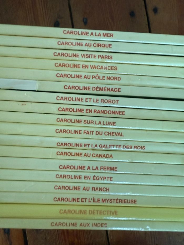 État satisfaisant - Lot de 18 livres anciens Caroline Pierre Probst Hachette vintage - photo numéro 13