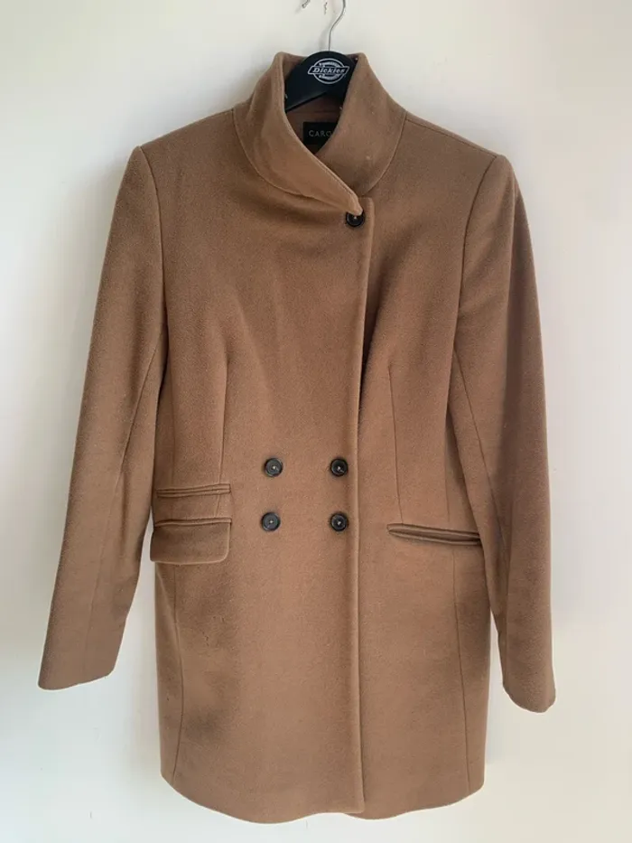 Manteau Caroll laine - photo numéro 3