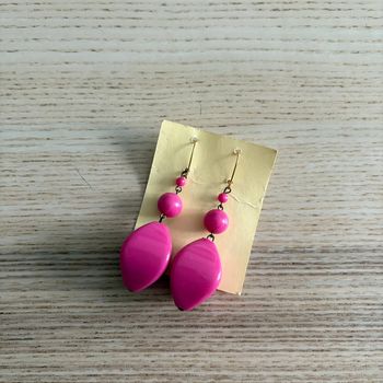 Boucles d’oreilles • roses 🌿
