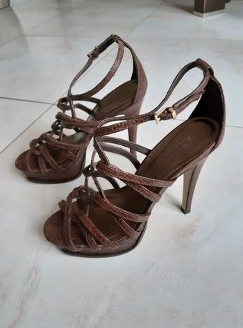 Sandales San Marina Gilpat à talons haut, Poiture 37