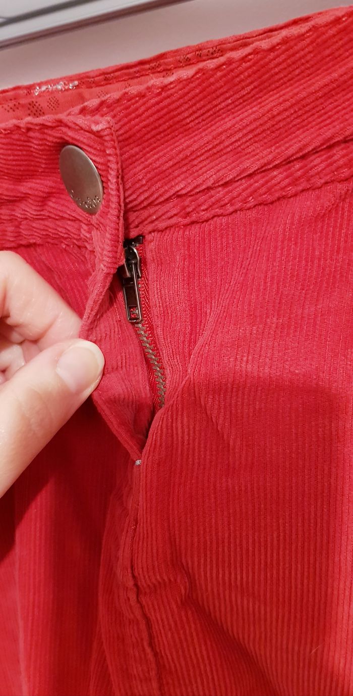 🍎 Jupe en velours - Rouge - Orchestra - 12 ans 🍎 - photo numéro 5