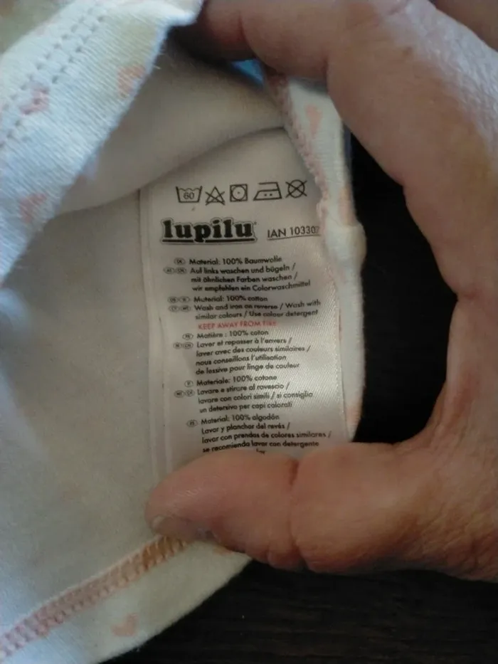 T-shirt 62/68 cm 2/6 mois - photo numéro 3
