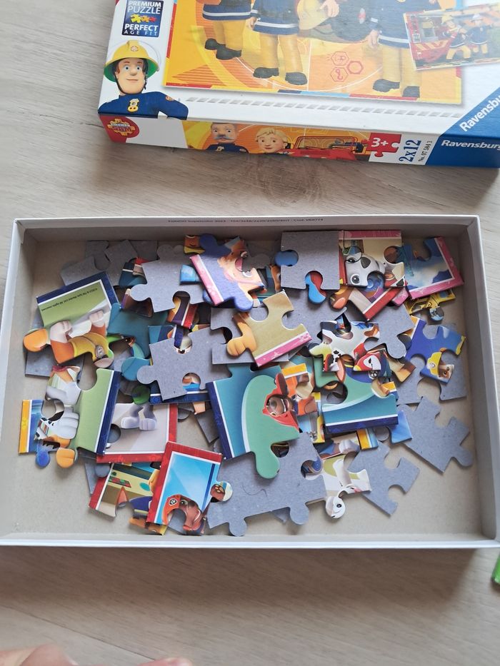 Lot de 10 puzzles 12 ou 15 pièces neufs et tbe - photo numéro 3