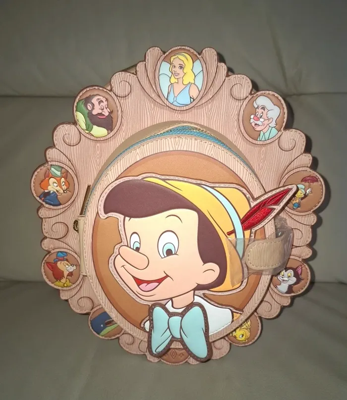 Sac à dos Loungefly pinocchio disney - photo numéro 3