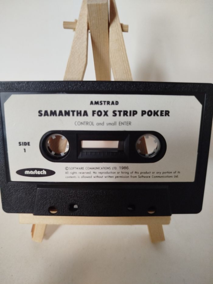 Jeu Amstrad - Samantha Fox - photo numéro 6