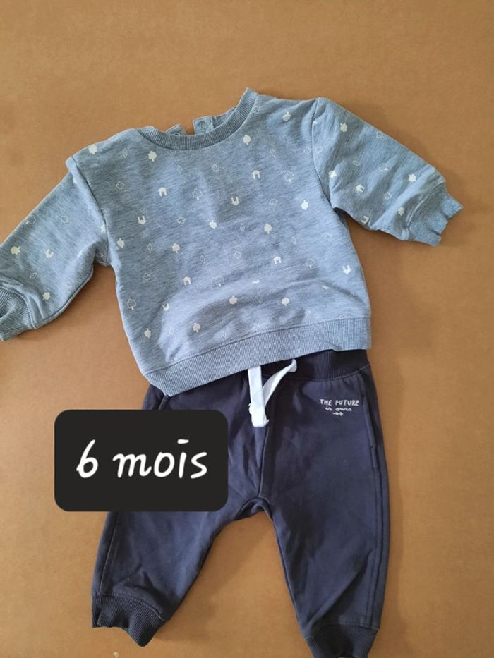 Ensemble jogging léger Tex 6 mois
