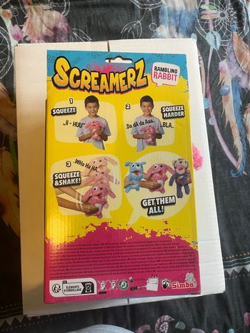 Screamerz peluche interactive