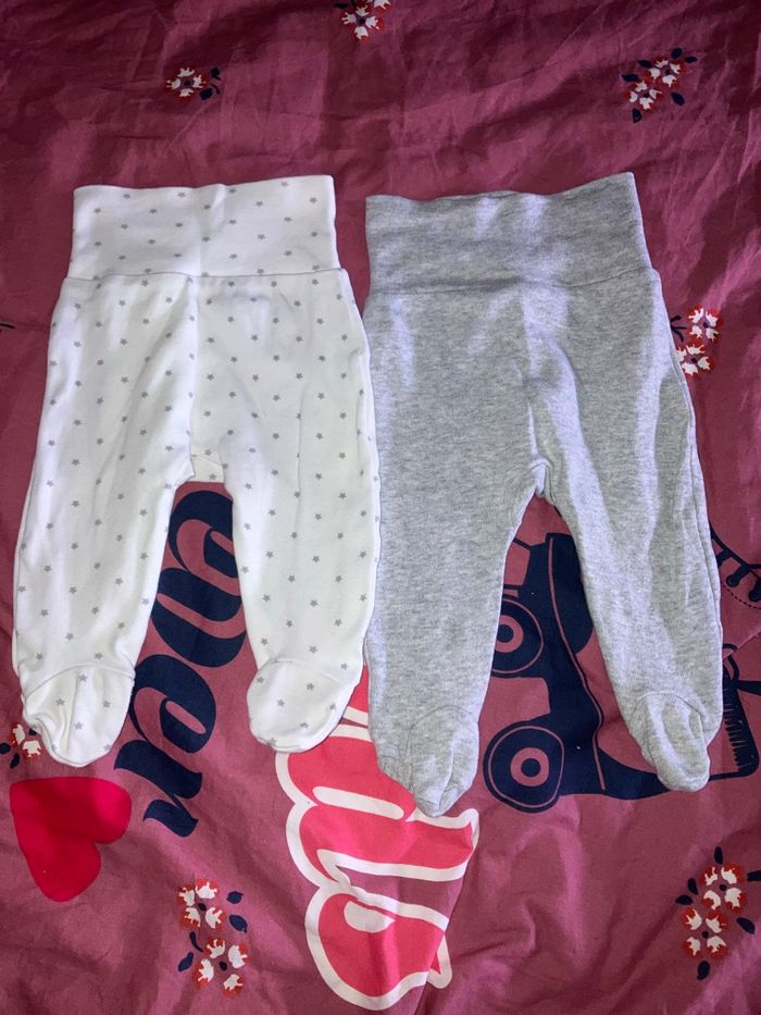 Pantalons à pieds La Halle 1 mois