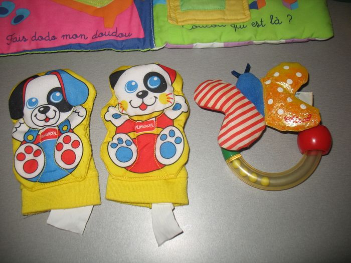 LOT DE 5 JOUETS D'ÉVEIL "DIVERSES MARQUES" - n°04 - photo numéro 3