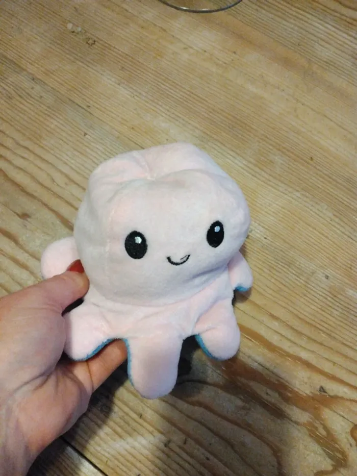 Peluche Pieuvre Réversible - photo numéro 2