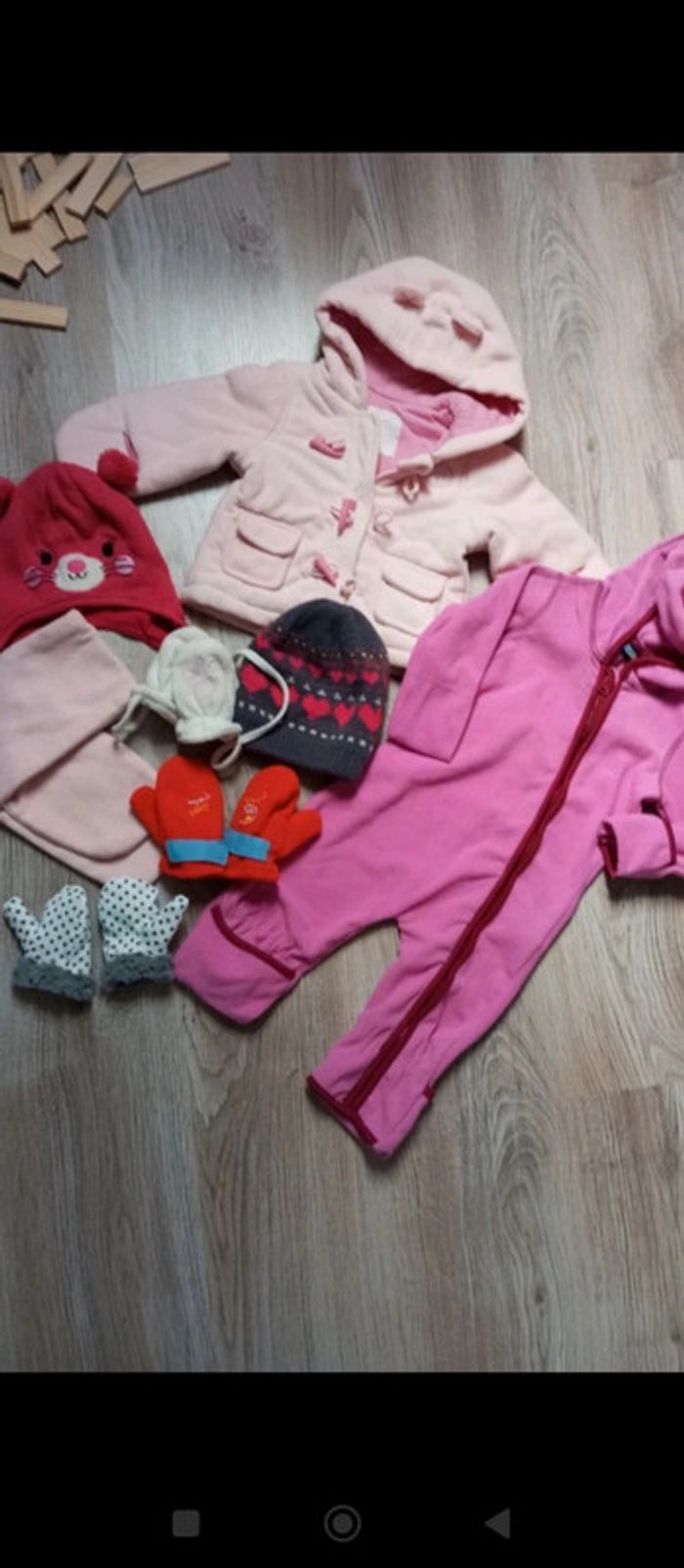 Lot fille hiber