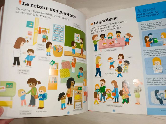 Lot 2 livres l'imagerie milan la petite enfance - photo numéro 5