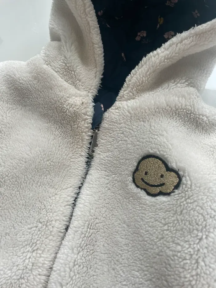 Veste réversible Vertbaudet fille 6 ans - photo numéro 2
