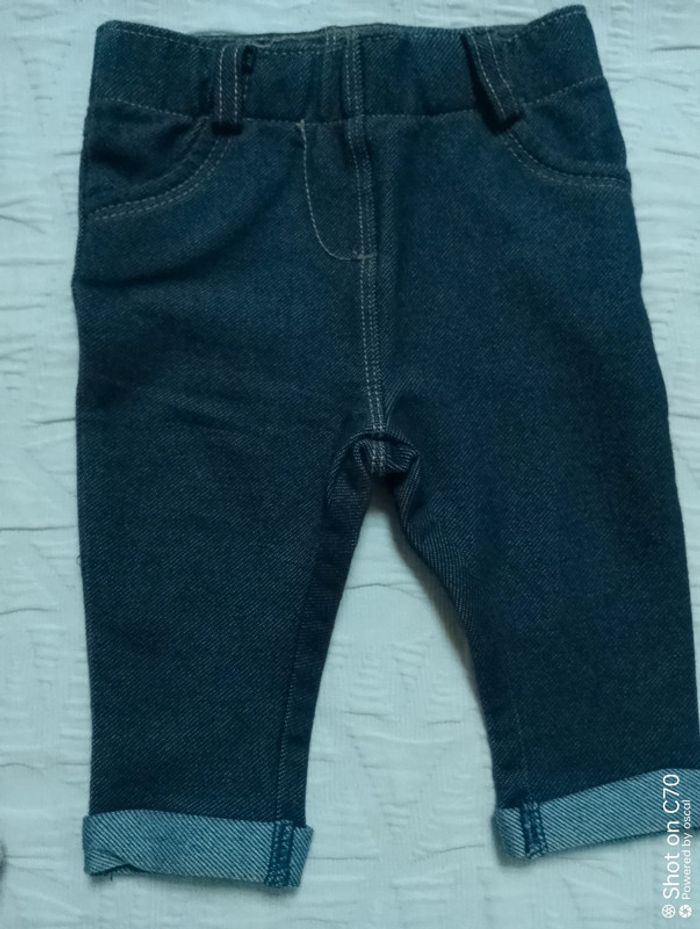 Lot 4 leggings jeggings 3 mois Disney Minnie - photo numéro 5