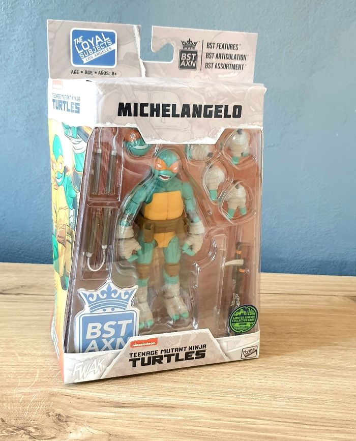 Tortues ninja figurine Michelangelo jouet ninja turtle - photo numéro 3