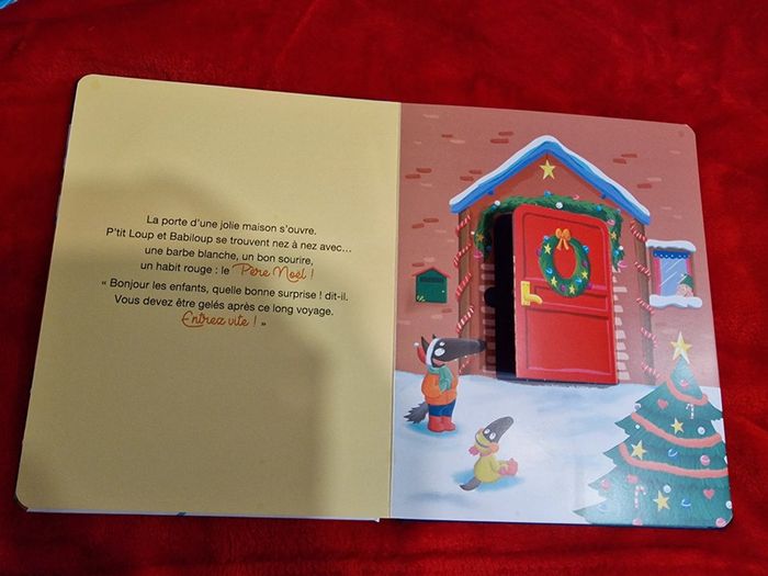 Livre le merveilleux Noël de p'tit loup - photo numéro 3