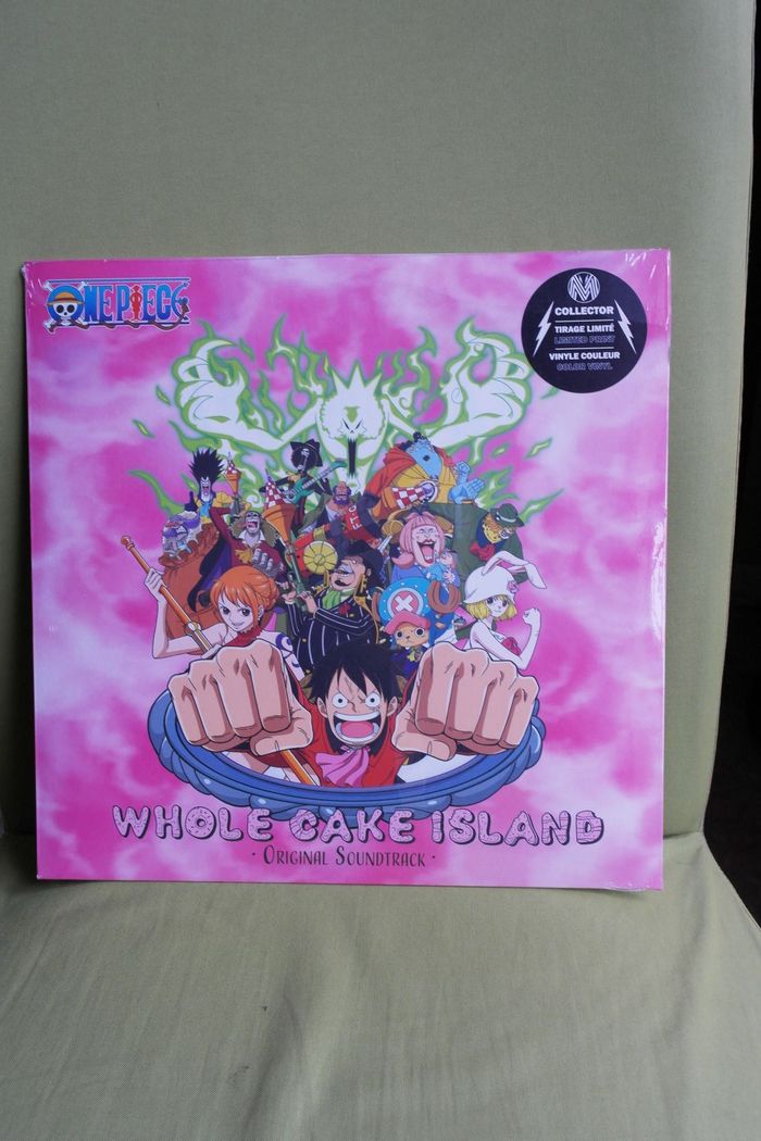 Vinyle One Piece : Whole Cake Island Édition Limitée