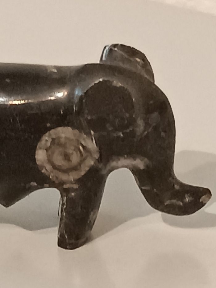 Elephant en pierre - photo numéro 4