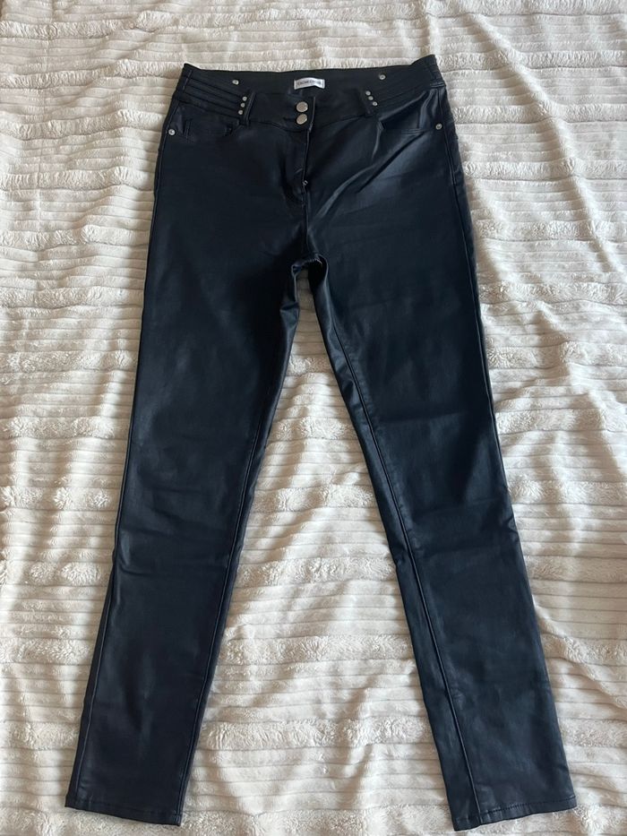 Pantalon skinny similicuir