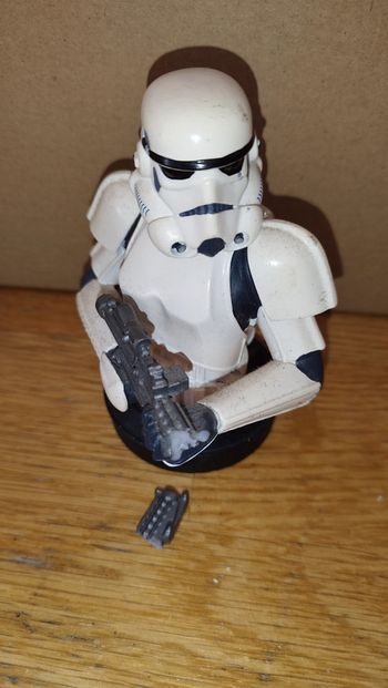 Buste Star Wars Bust Collection Altaya Stormtrooper N 2 figure cassé damaged