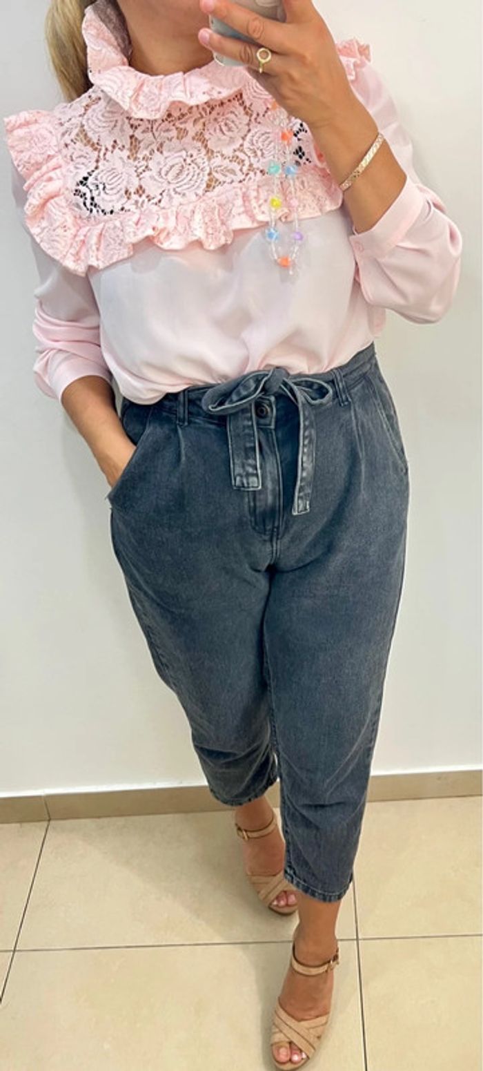 Blouse Claudie Pierlot Modèle Bégonia Taille 38 - photo numéro 2