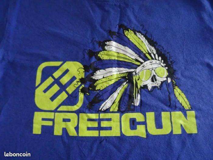 T-shirt manches courtes Freegun 12 ans - photo numéro 2
