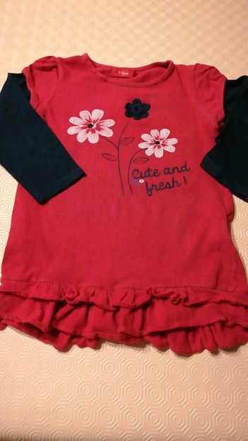 Tunique manches longues  6 ans