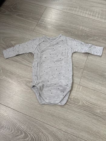 Body gris - Taille 3 mois - Chocolatine 