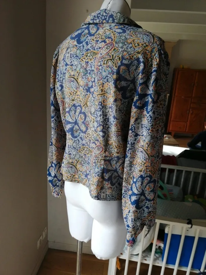 Chemisier vintage taille 38 - photo numéro 6