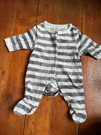 Pyjama Verbaudet T Naissance rayé