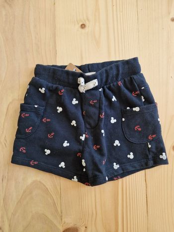 Short Disney 18 mois