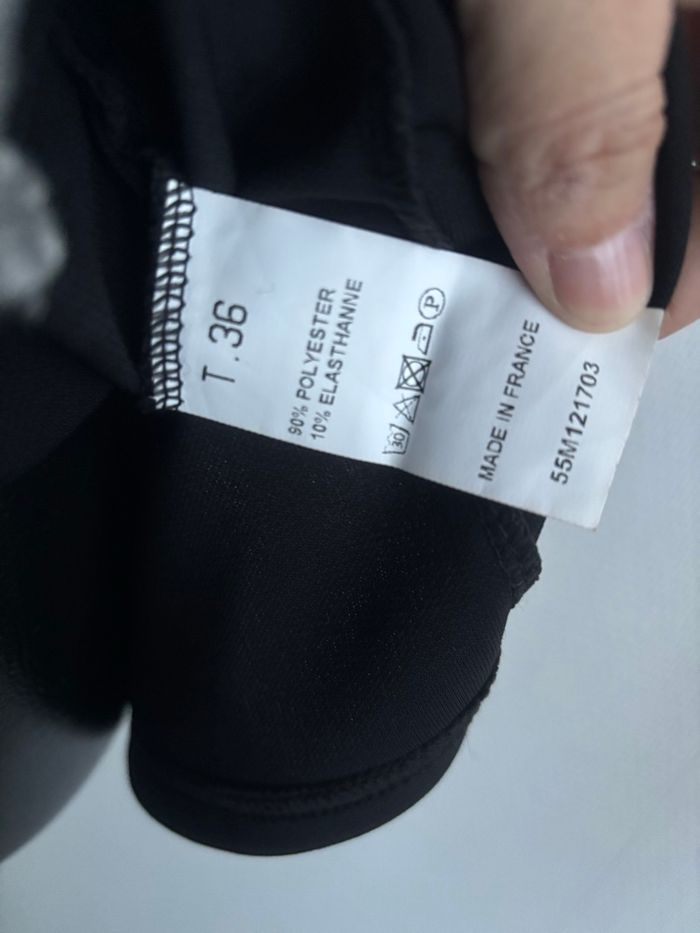 Robe noire fluide Cassis neuve - photo numéro 3