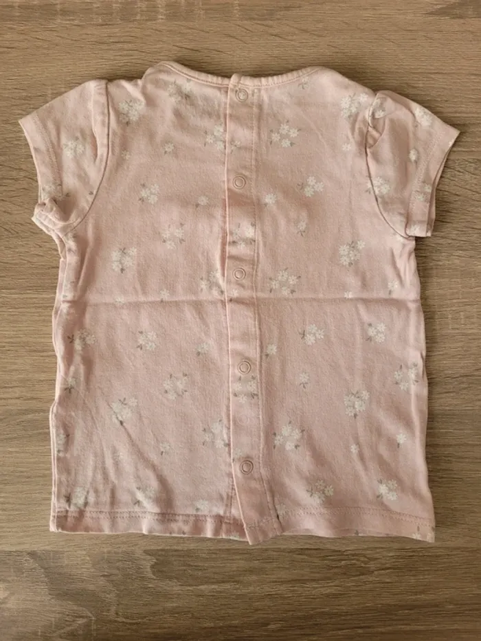 Lot de 4 tee-shirts fille en 9 mois - photo numéro 6