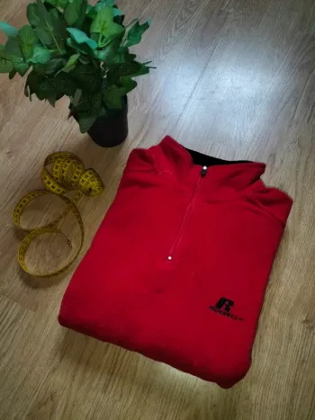 Polaire rouge Russell – taille 10-12 ans/ neuf