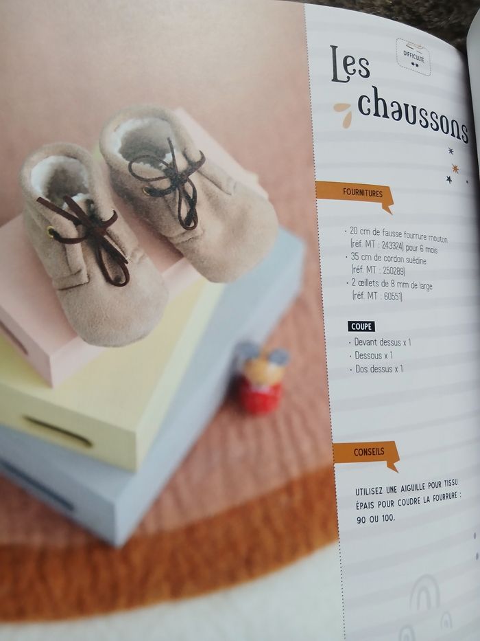 Neuf: Livre "18 créations à coudre pour bébé" - photo numéro 10