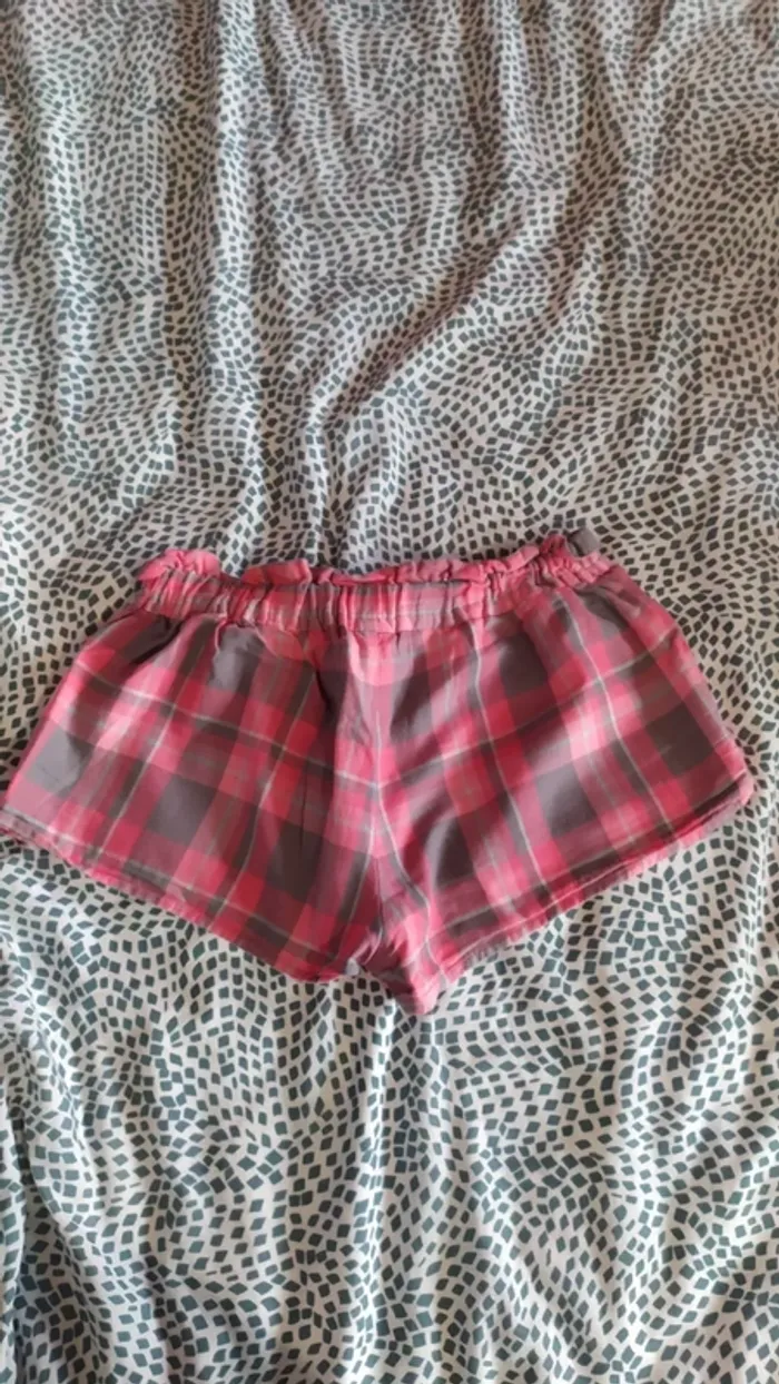 Short pyjama à carreaux - photo numéro 2