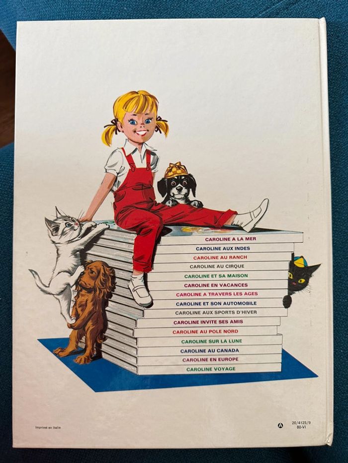 Caroline au Pôle Nord Livre Pierre Probst Grands albums Hachette ancien - photo numéro 2