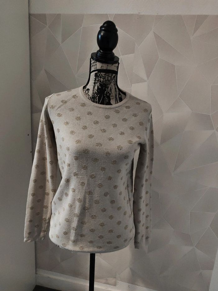 Pull beige - photo numéro 2